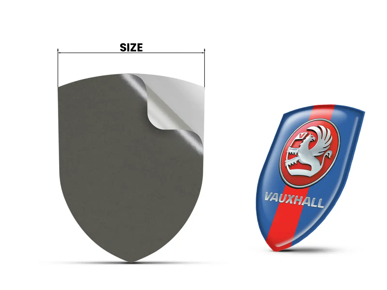 Vauxhall Emblema En Relieve Máximo Resistente Elegante Pro